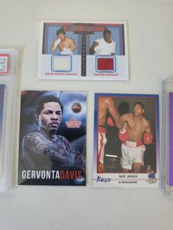 Boxing cards rookies/auto/memorabilia.