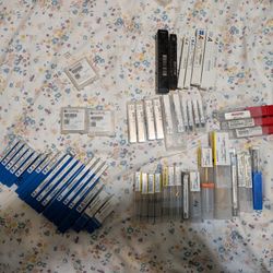 New Assorted  Carbide Drills,  A Few Taps, And Emdmills