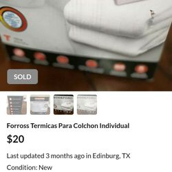 Forross Termicas Para Colchon Individual