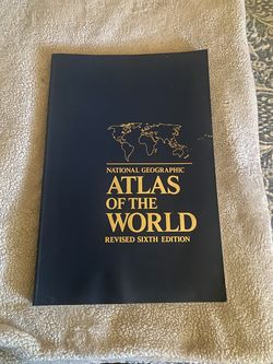 Large National Geographic atlas of the world 1995. 100 yr Anniversary