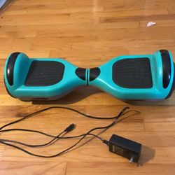 Teal Hoverboard 