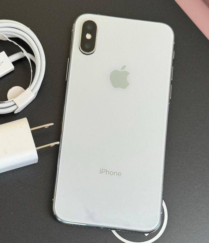 iPhone X  , Factory Unlocked,  Excellent Condition 