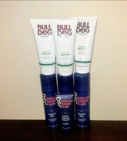 Dollar Shave Club  or Bulldog Shave Gel or Post Shave cream- $3.50 Each (Price Is Firm)