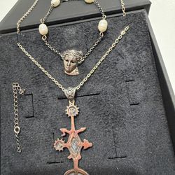 Armenian brand Anahit necklace and bracelet set 925