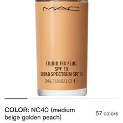 MAC NC 40 Foundation