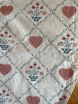 Vintage OilCloth Tablecloth - 56" round