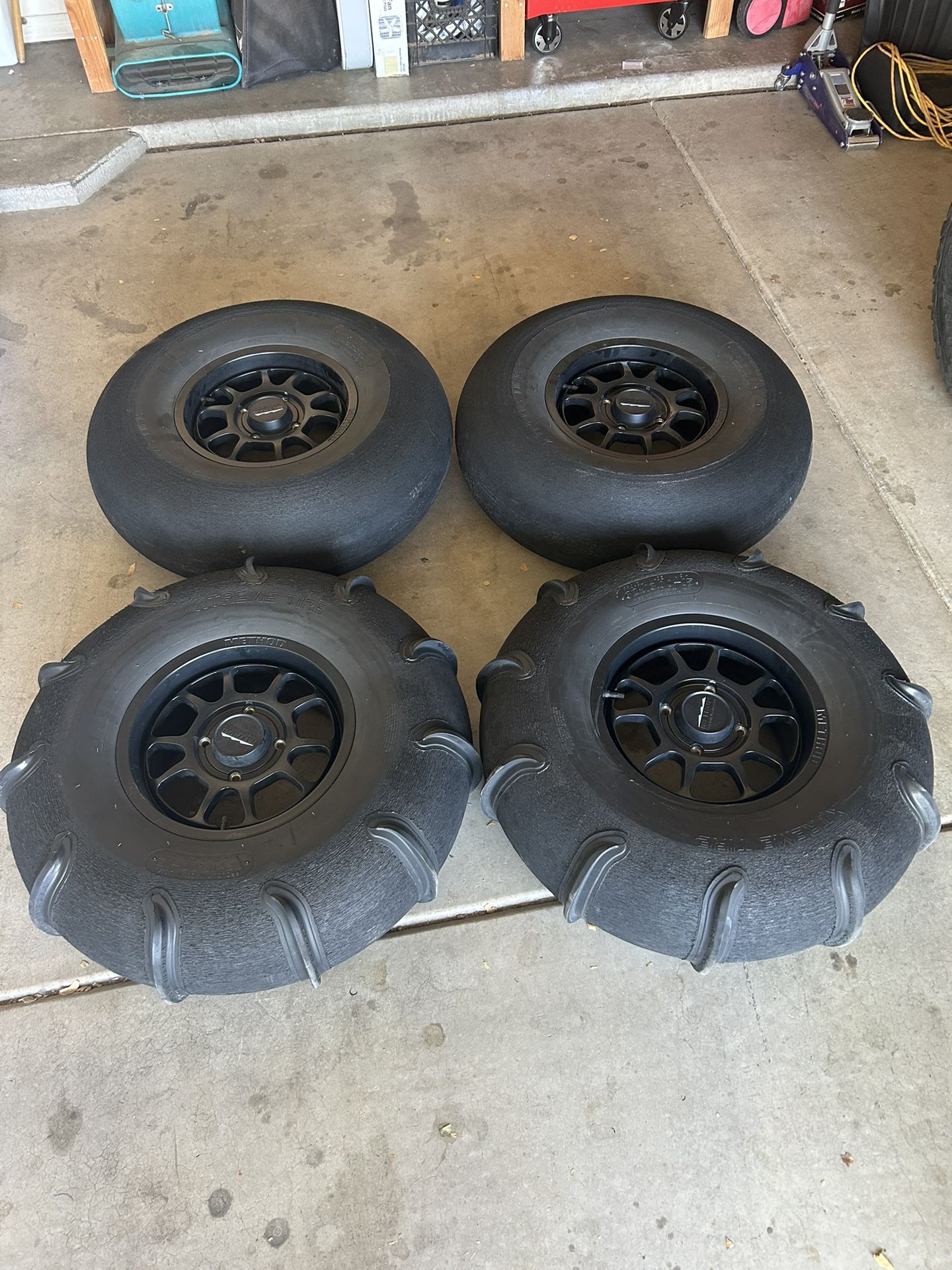 32” Rogue Paddle Tires Method Wheels