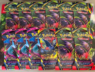 Pokemon TCG Phantasmal Flames Sleeeved Booster Packs