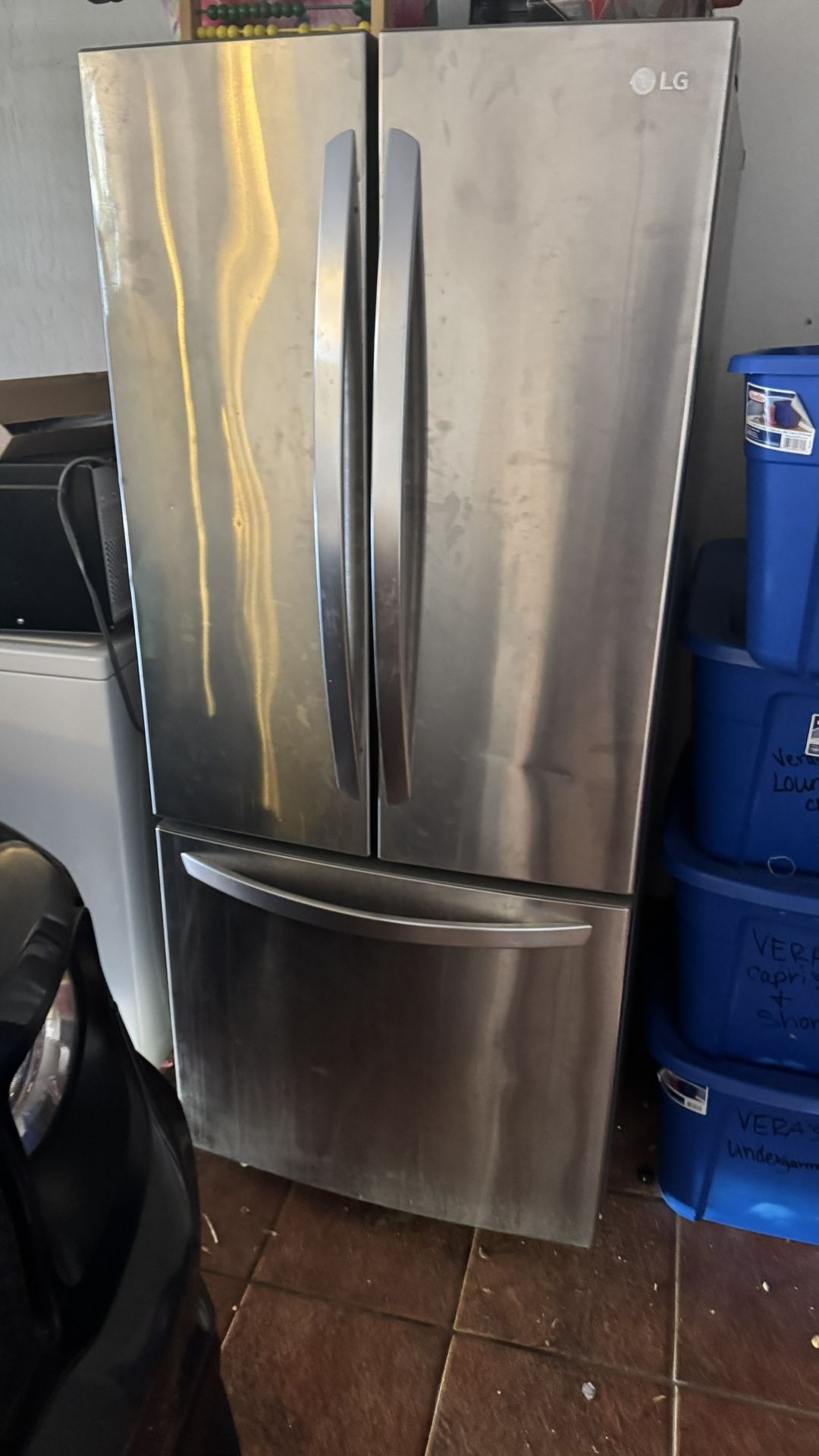 Garage Refrigerator For Game Days!
