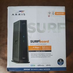 New Surfboard Modem And Router Combo In One.
