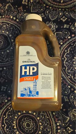 4 Liter bottle of HP Sauce