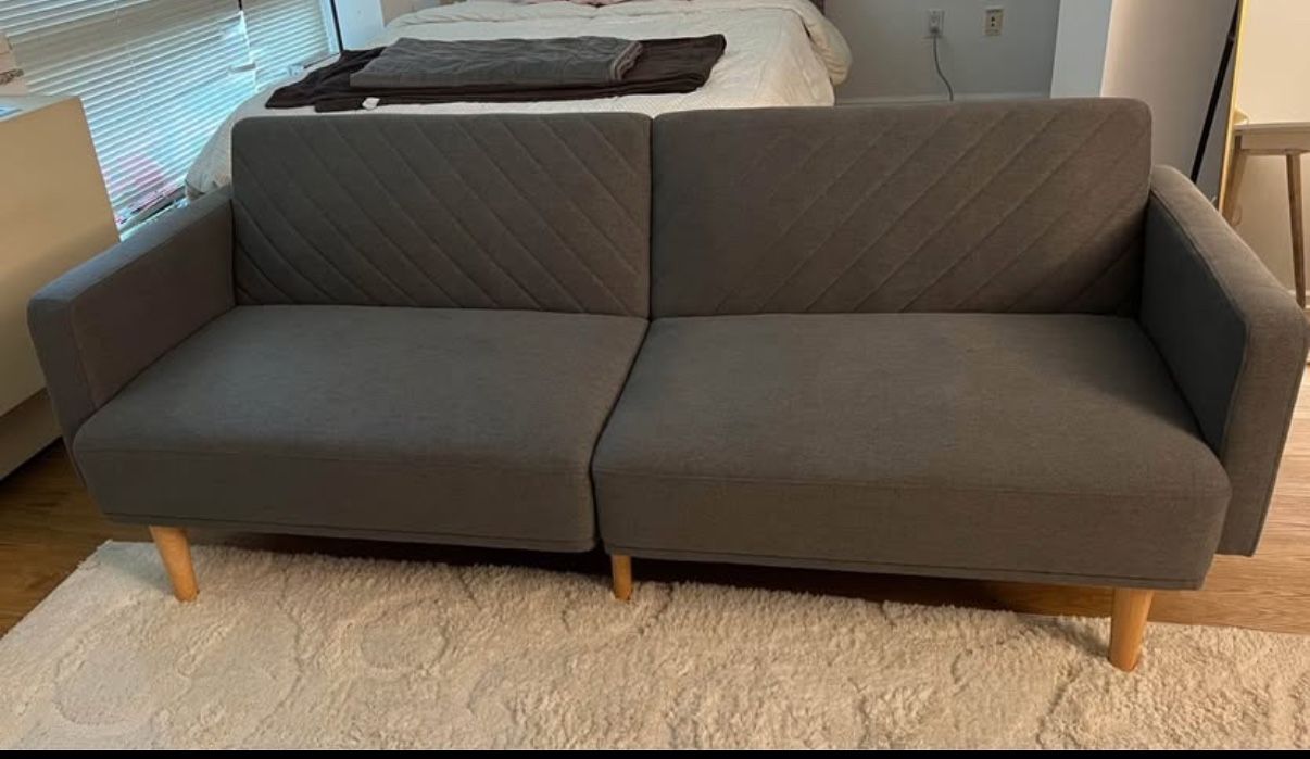 Dark Grey Sleeper Sofa