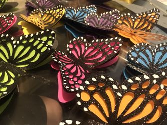 Mariposas de cardstock