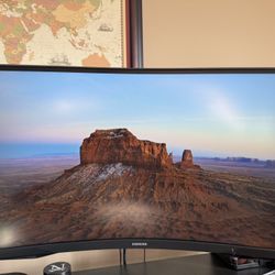 27 Inch Samsung Curved Odyssey Gaming Computer Monitor
