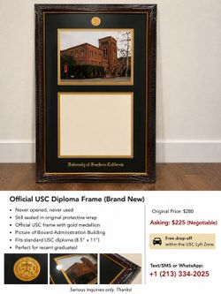 Official USC Diploma Frame – Brand New