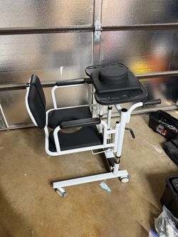 Hydraulic Bathroom Transfer Chair