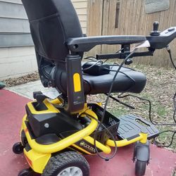 Motorized Wheelchair With Joystick