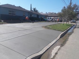 Driveway entrance