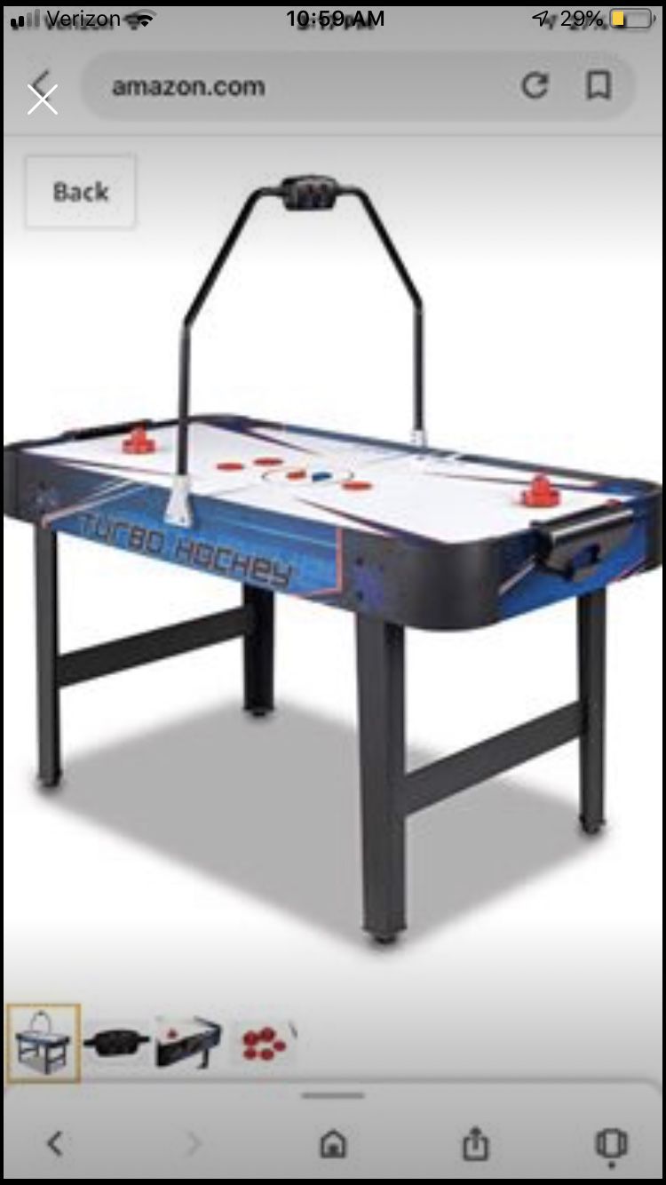 Brand new air hockey table
