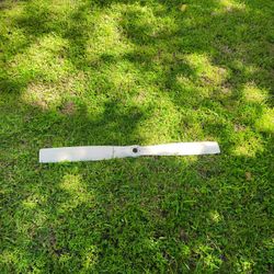 Vintage PreOwner AirPlane Propeller Wood Painted White
