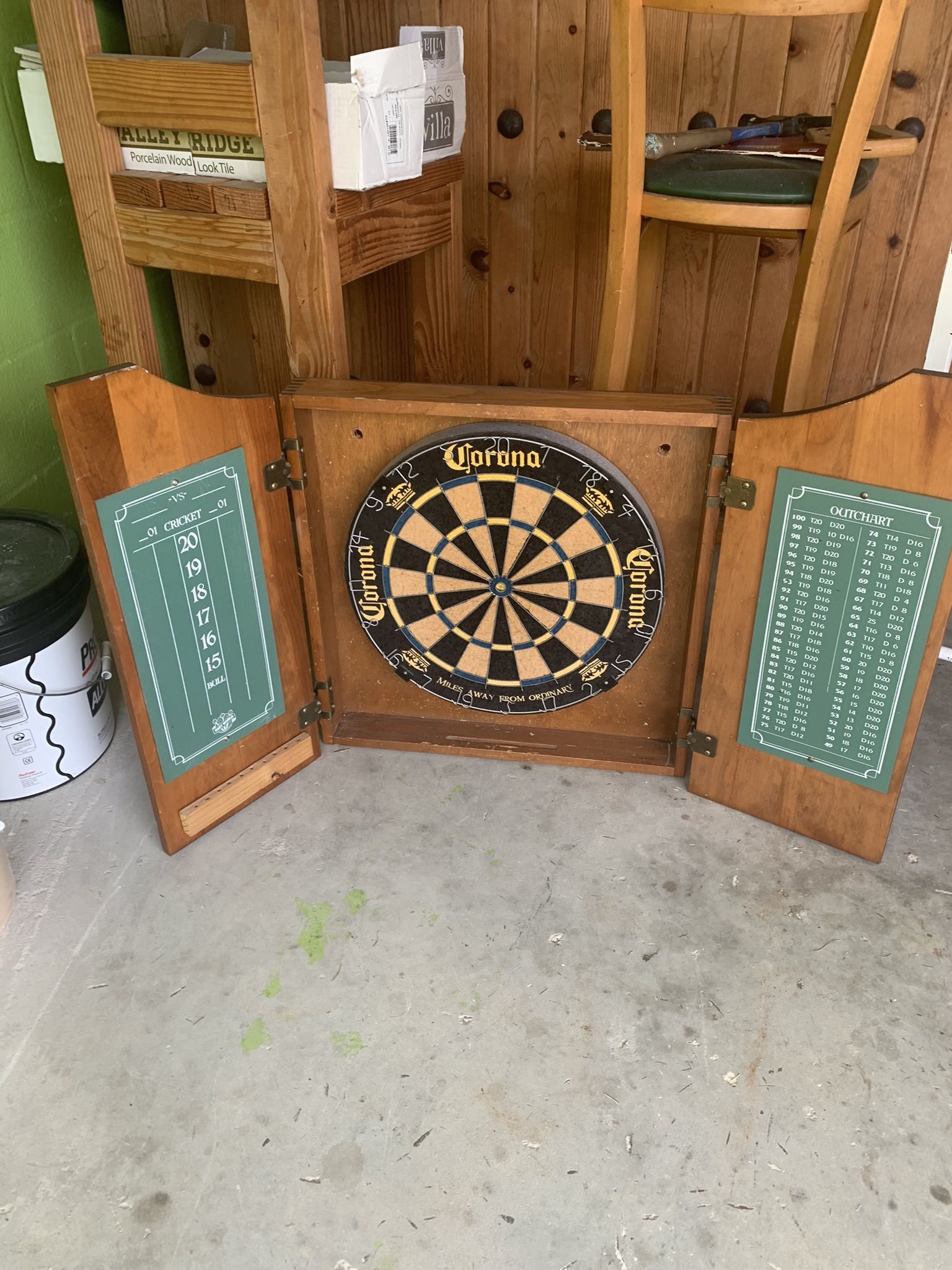 Corona Dart Board