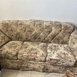 Floral Couch