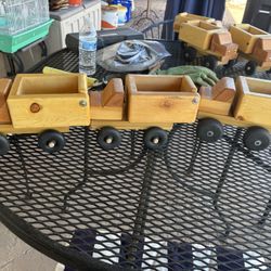 Hand Made Wooden Dump Trucks 10” Long $10 Each 