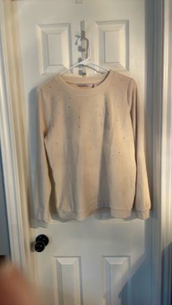 Long sleeve sweater with sequins