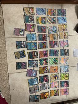 Ex/double rare pokemon card lot
