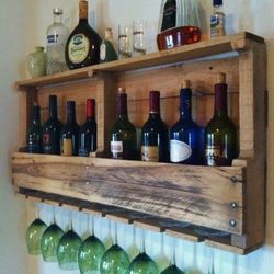 Wood Wine Rack