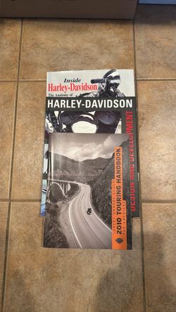Harley-Davidson Motorcycle Book Collection – 3 Book Lot