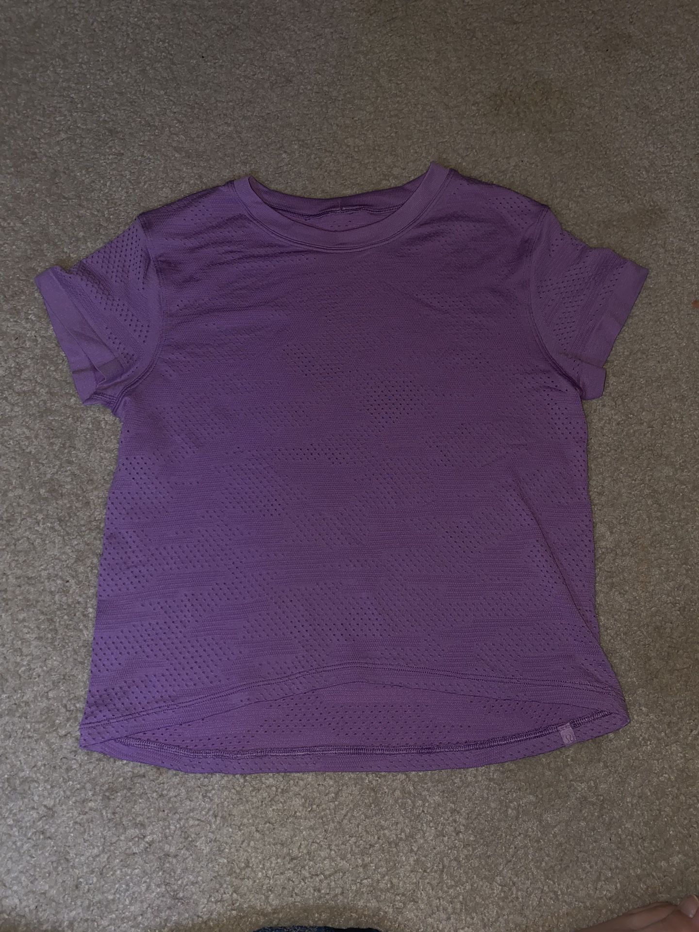 Purple Lululemon Camo shirt