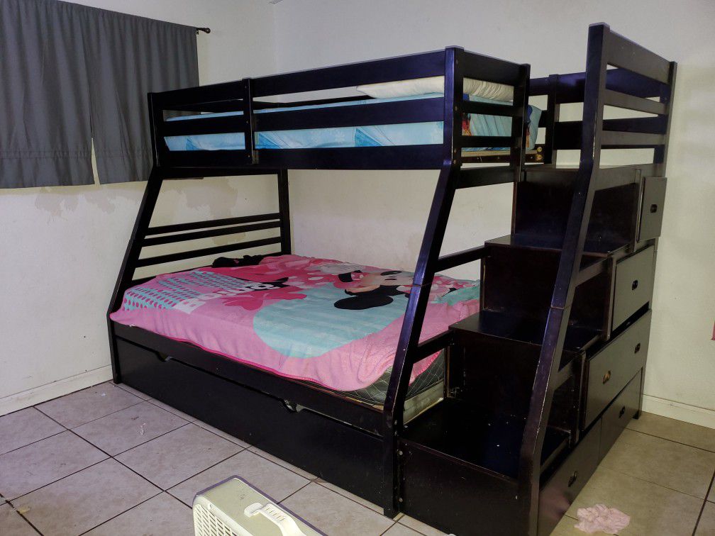 3 bed bunk bed for sale