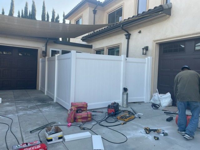 Vinyl Fence