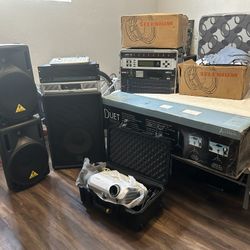 Audio And Video Lot For Sale