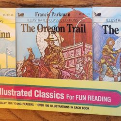 Vintage Three Moby Books Illustrated Classic Editions Mini Pocket Paperbacks/New 