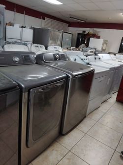 Samsung washer and gas dryer works great