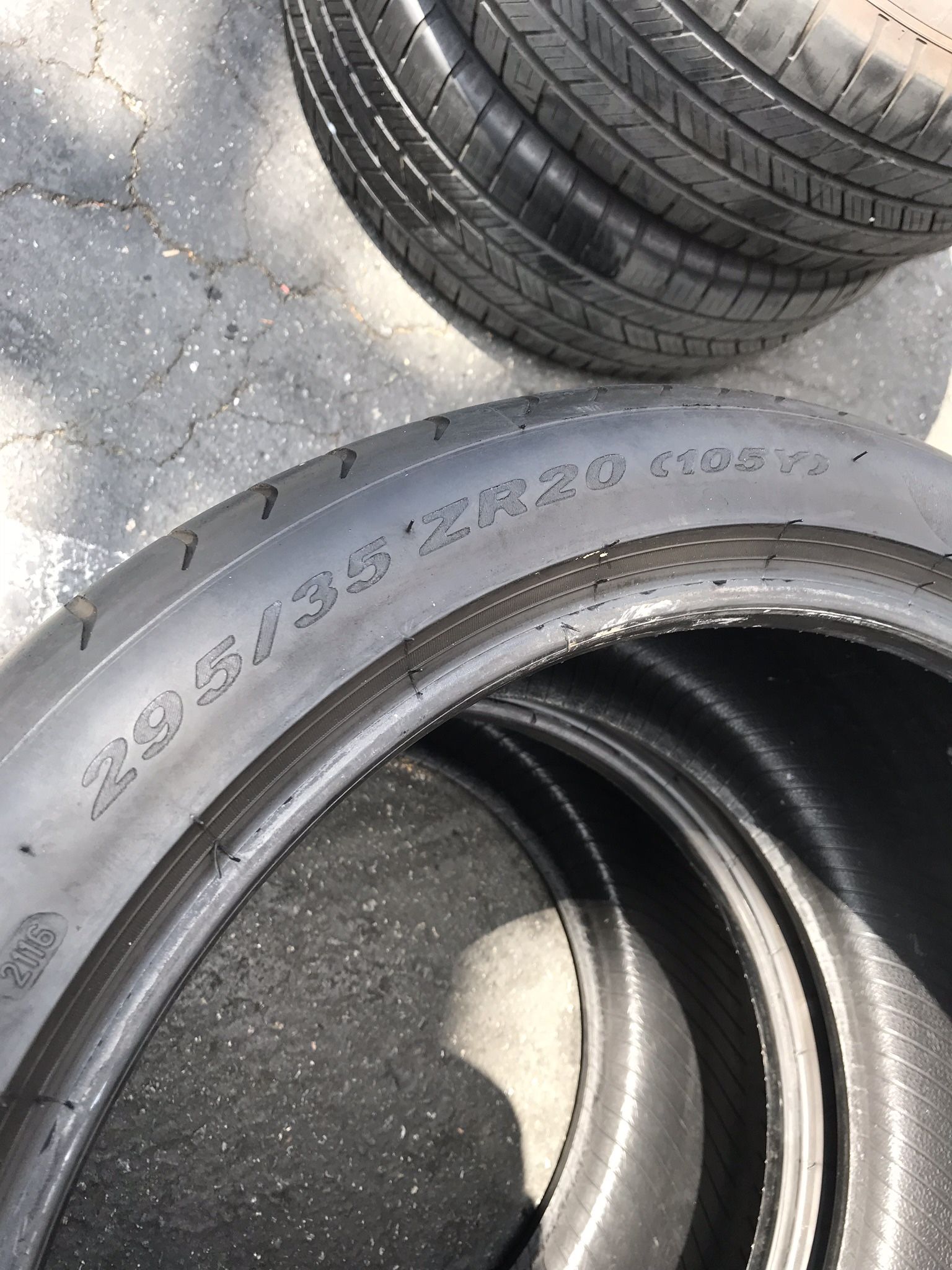 295 35 20 Pirelli P ZERO 295/35/20 Used Tires 295/35R20