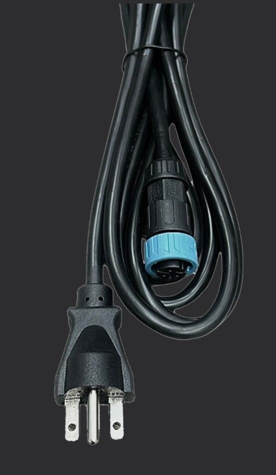 LED Grow Light Wall Power Cord 240V 15Ft

