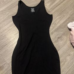 Black Bodycon Mini Dress 