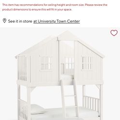 Tree House Twin-Over-Twin Bunk Bed