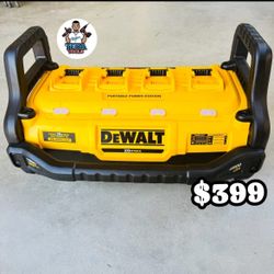 DEWALT 1800 Watt Portable Power Station and 20V/60V MAX Lithium-Ion Battery Charger