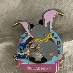 Disney LILO And Stitch With Dumbo Big ear prize pin