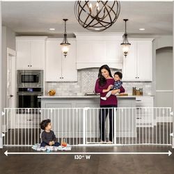 Regalo 130-Inch Super Wide Adjustable Baby Gate and Play Yard - NEW in Box