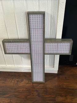 Custom made tiled cross