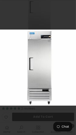 27" 1-Door Reach-In Refrigerator 23 Cu.ft