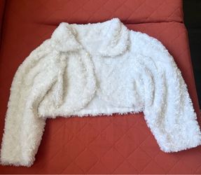 Girls faux fur jacket
