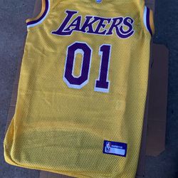 LA Lakers Dog Jersey Size XL