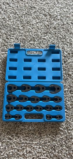 Crowfoot Wrench Set 8-32mm Chrome Moly