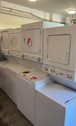 Frigidaire Laundry Center – Top Load Washer + Electric Dryer, 27"